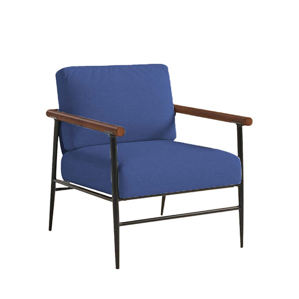 ACCENT CHAIR NITO BLUE TEAKWORLD MAURITIUS