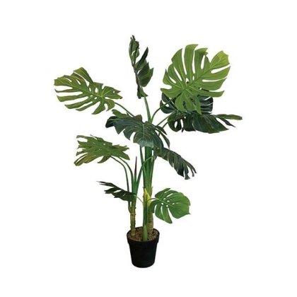DECO ARTIFICIAL MONSTERA TREE IN POT H150 TEAKWORLD MAURITIUS