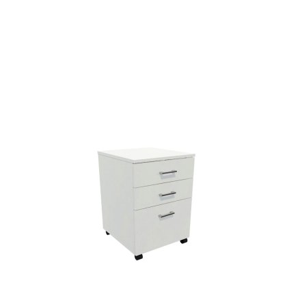 OFFICE DRAWER UNIT BRANCO 3DRW TEAKWORLD MAURITIUS
