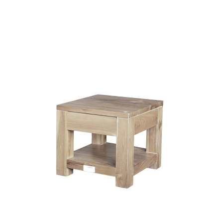 SIDE TABLE EDGE WW TEAKWORLD MAURITIUS