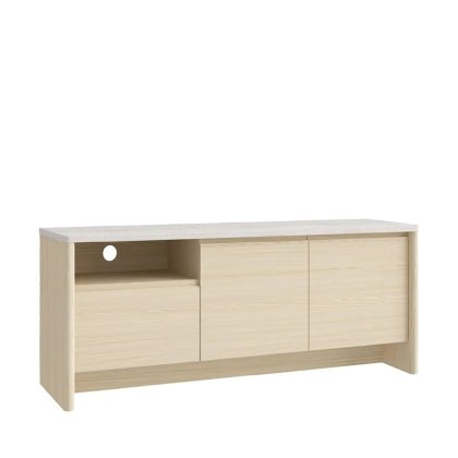 TV UNIT ROMA SNOWY-OAK TEAKWORLD MAURITIUS