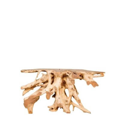 04967 - Console Table Roots Teak World Mauritius