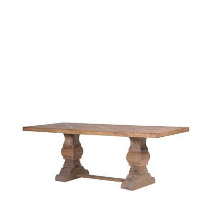 05555 - Dining Table Loster Teak World Mauritius