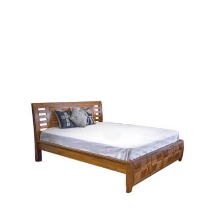11590 - Bed Tulip Barokah Teak World Mauritius