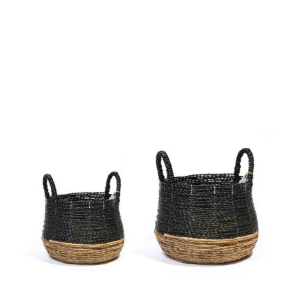 14132 - DECO BASKET YANI Teak World Mauritius