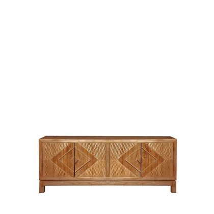 23005 - Bahut Romanza 4 Doors Teak World Mauritius