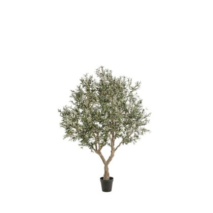 23245 - DECO ARTIFICIAL BIG OLIVE TREE SS240378 IN POT H240 Teak World Mauritius