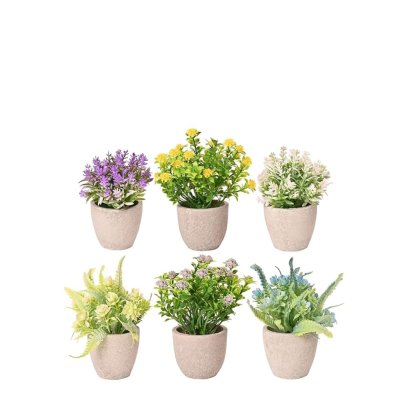 23250 - DECO ARTIFICIAL SUCCULENT MINI MIX XX0365 IN POT Teak World Mauritius