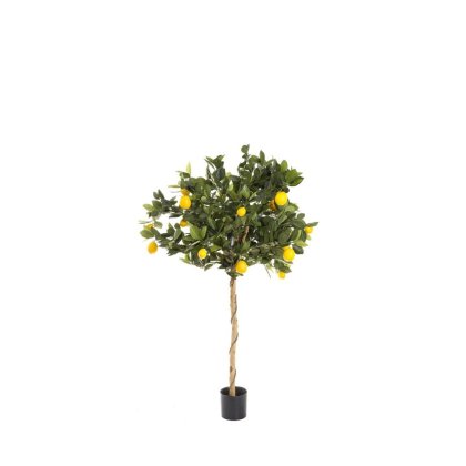 23254 - DECO ARTIFICIAL LEMON TREE SS240101 IN POT H150 Teak World Mauritius