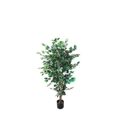 23256 - DECO ARTIFICIAL GREEN TREE WY24S0037C IN POT H210 Teak World Mauritius