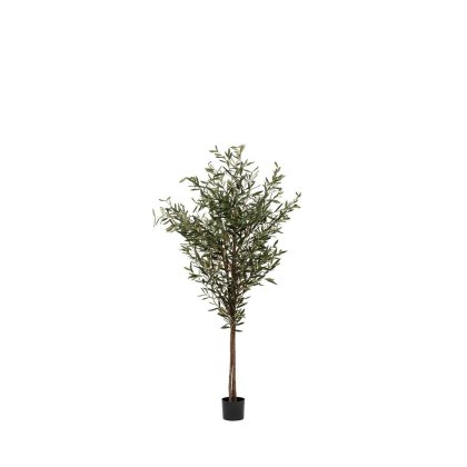 23259 - DECO ARTIFICIAL OLIVE TREE SS240353 IN POT H110 Teak World Mauritius