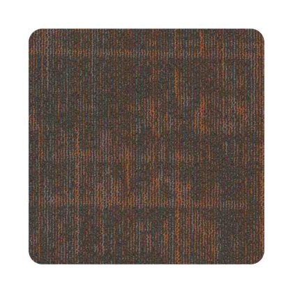 23652 - CARPET TILE MIRAGE 100%NYLON DG:ORANGE Teak World Mauritius